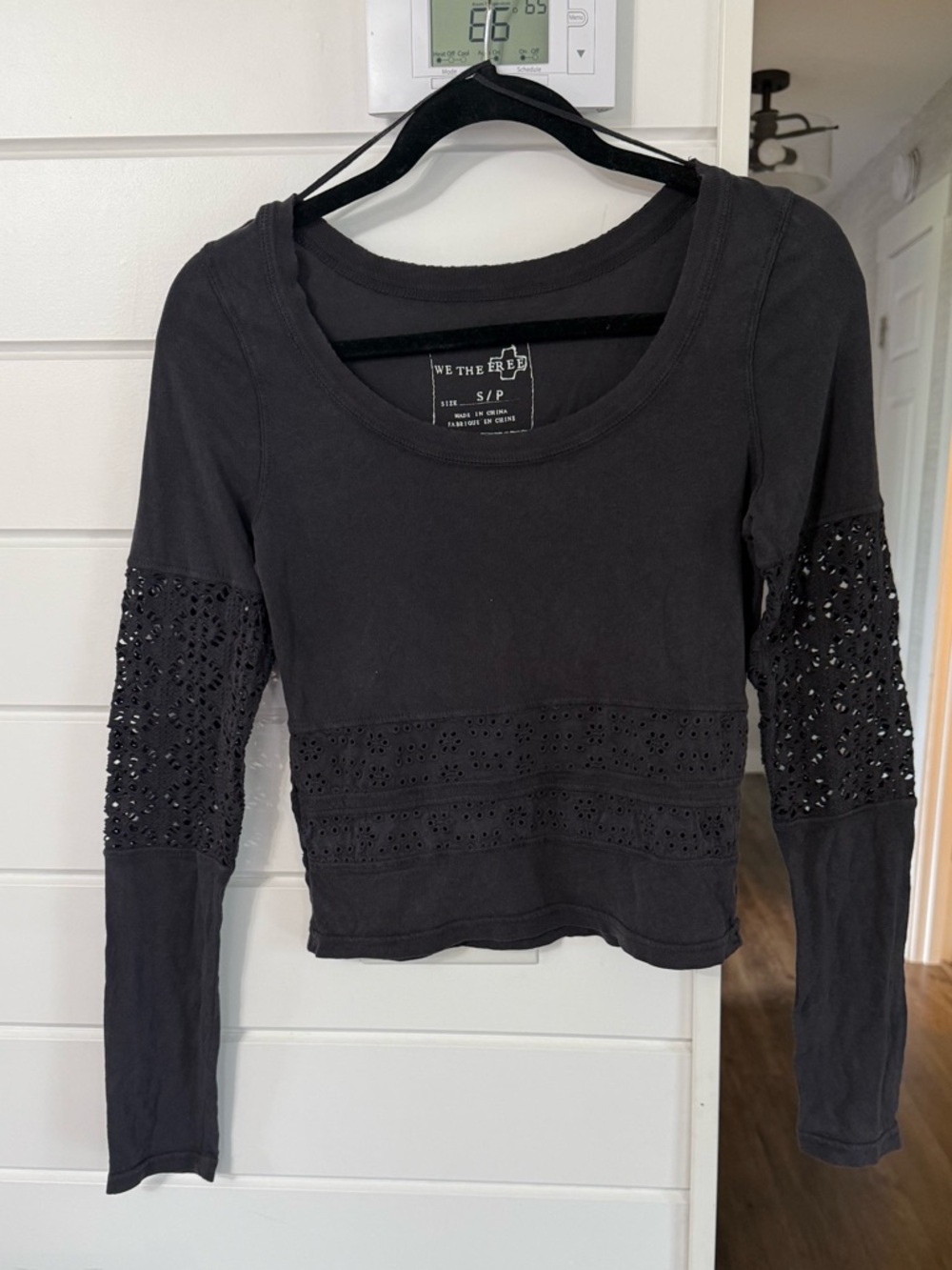 Free People We The Free Girlie Greaser Top - Picture 5 of 10